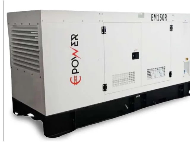 Generador diésel Emm Power EM150R, 150/165 kVA