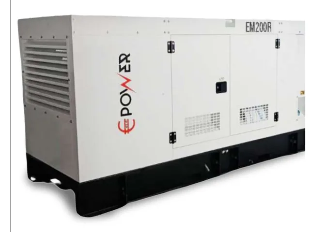Generador diésel Emm Power EM200R, 200/220 kVA