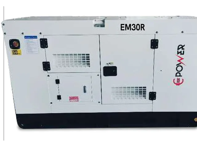 Generador diésel Emm Power EM30R, 30/33 kVA