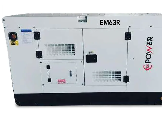 Generador diésel Emm Power EM63R, 63/69 kVA