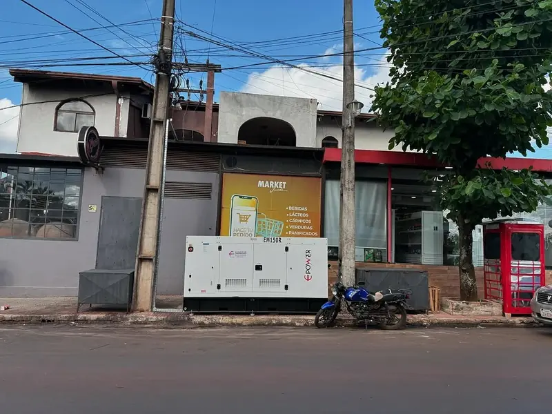 Generador Emm Power de 150/165 kVA entregado en Ciudad del Este