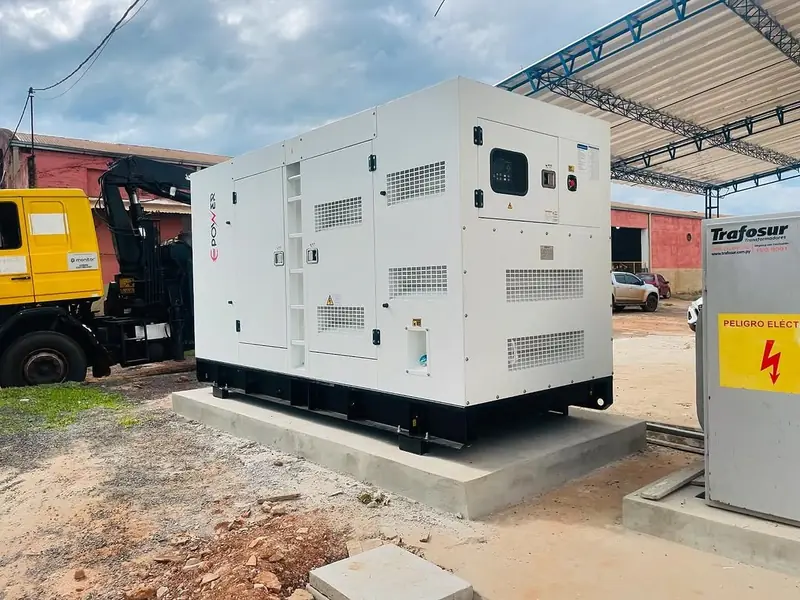 Generador Emm Power de 400/450 kVA entregado en Hernandarias