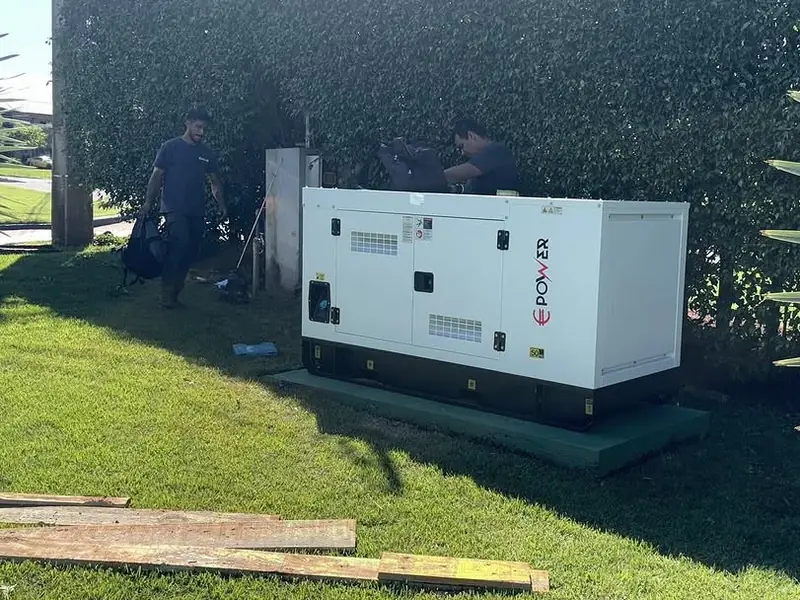 Generador Emm Power de 40/44 kVA entregado en Paraná Country Club